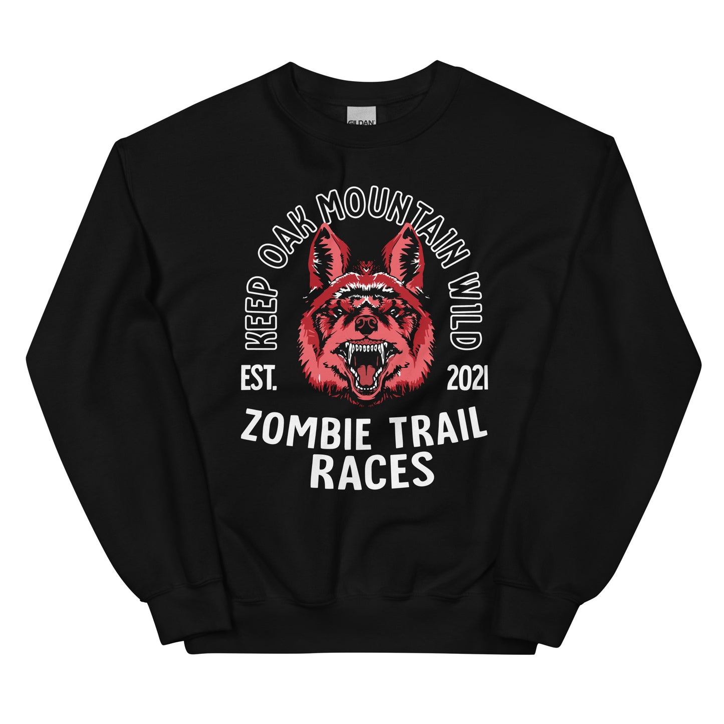 OM Wild Black Sweatshirt